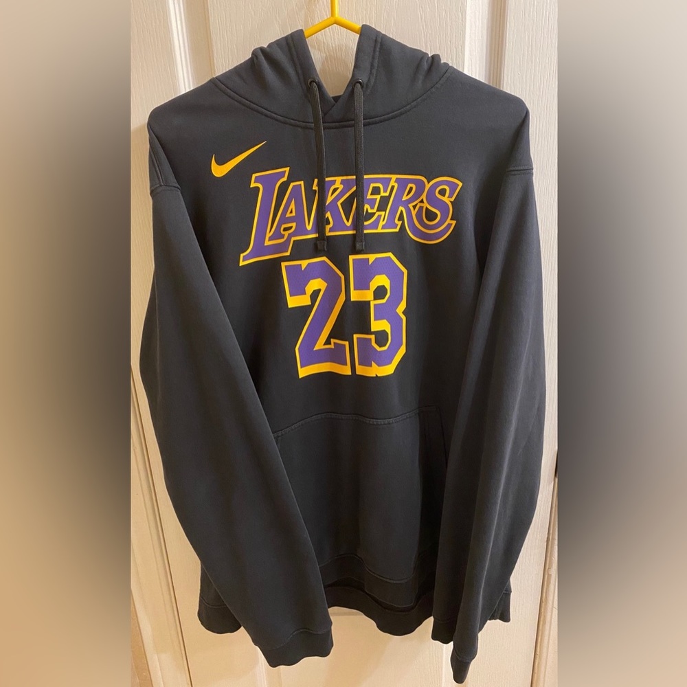 Nike Los Angeles Lakers - Lebron James - Player I.D Hoodie #23